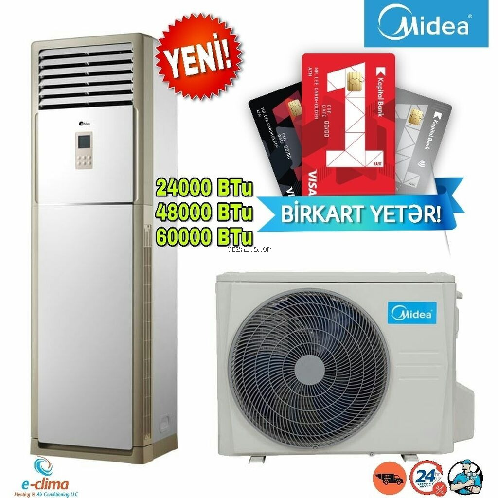 Mi̇dea_aux_gree kondisionerlərinin topdan-pərakəndə və kredi̇tlə - şəkil 4