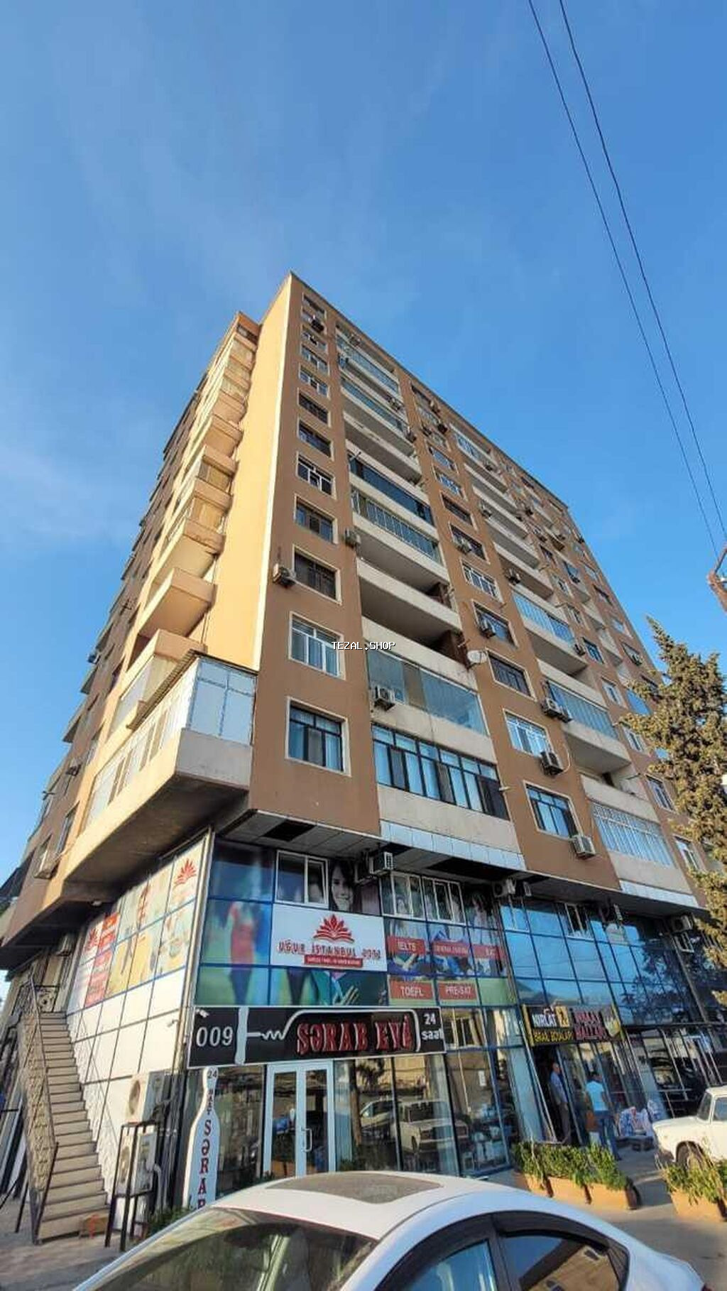 İcarəyə verilir 3 otaqlı yeni tikili 110 m², Memar Əcəmi m. +8 şəkil - şəkil 4