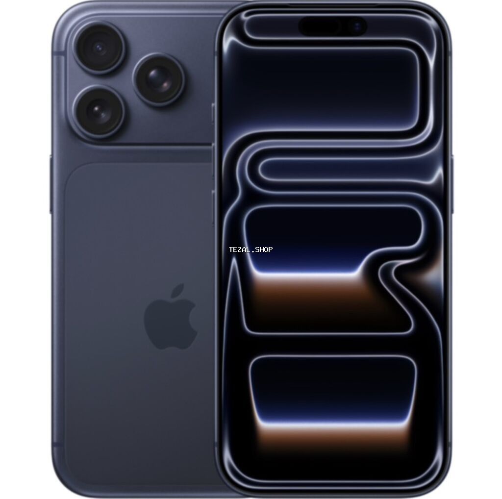 IPhone 17 Pro, 256 GB, Blue Titanium, Zəmanət, Simsiz şarj, Face ID