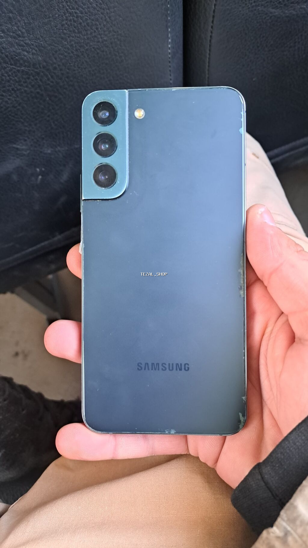 Samsung Galaxy S21, 256 GB, rəng - Göy, Barmaq izi