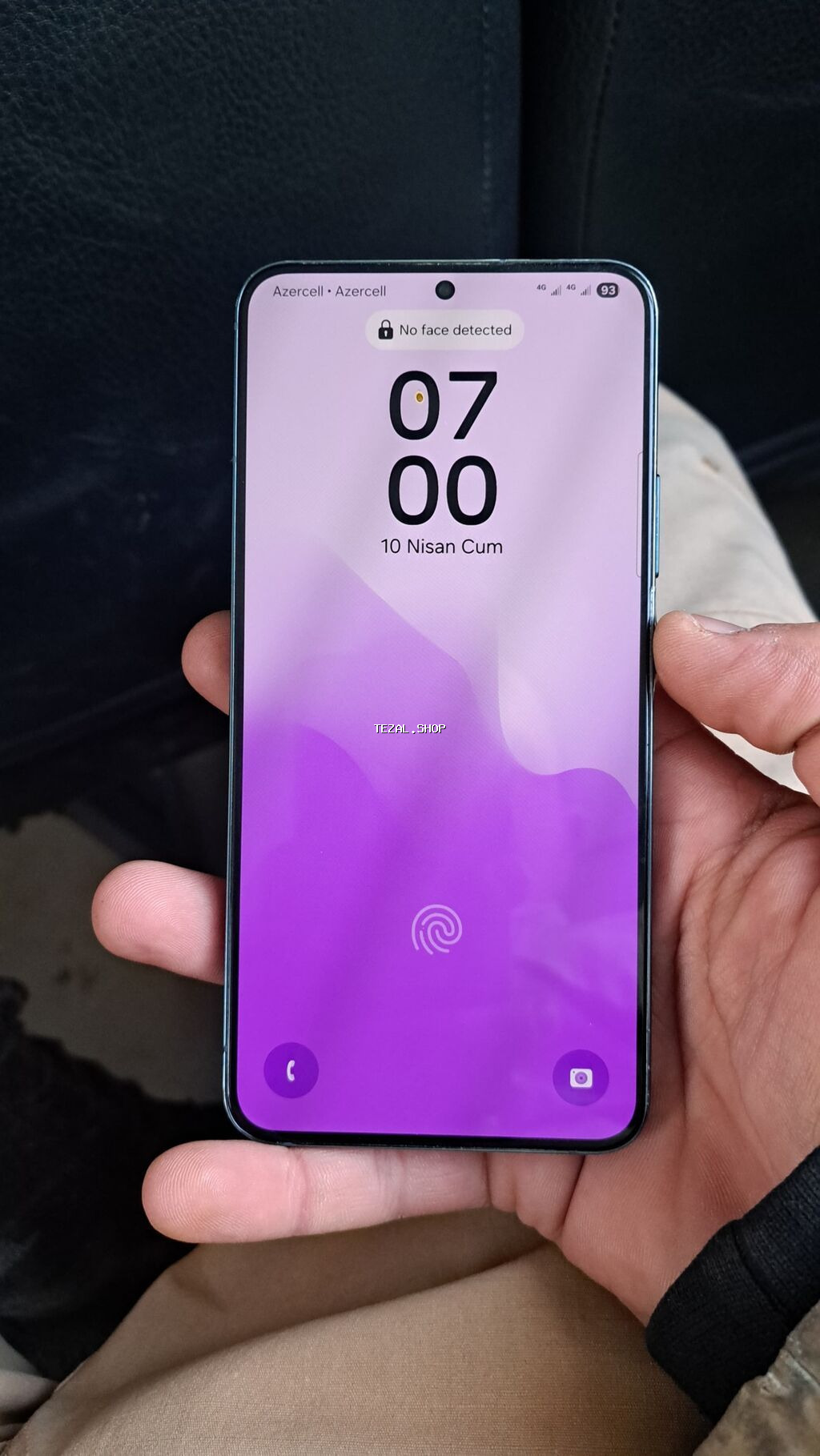 Samsung Galaxy S21, 256 GB, rəng - Göy, Barmaq izi - şəkil 3