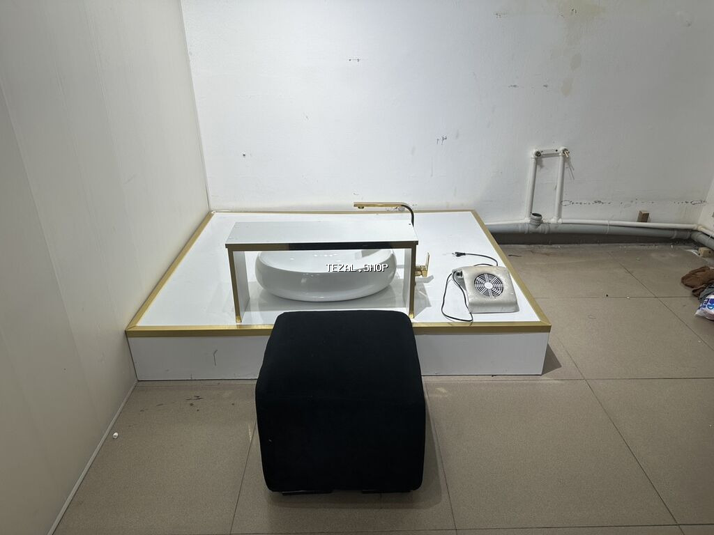 Pedikür üçün podium və avadanlıq dəsti - Podium konstruksiyası