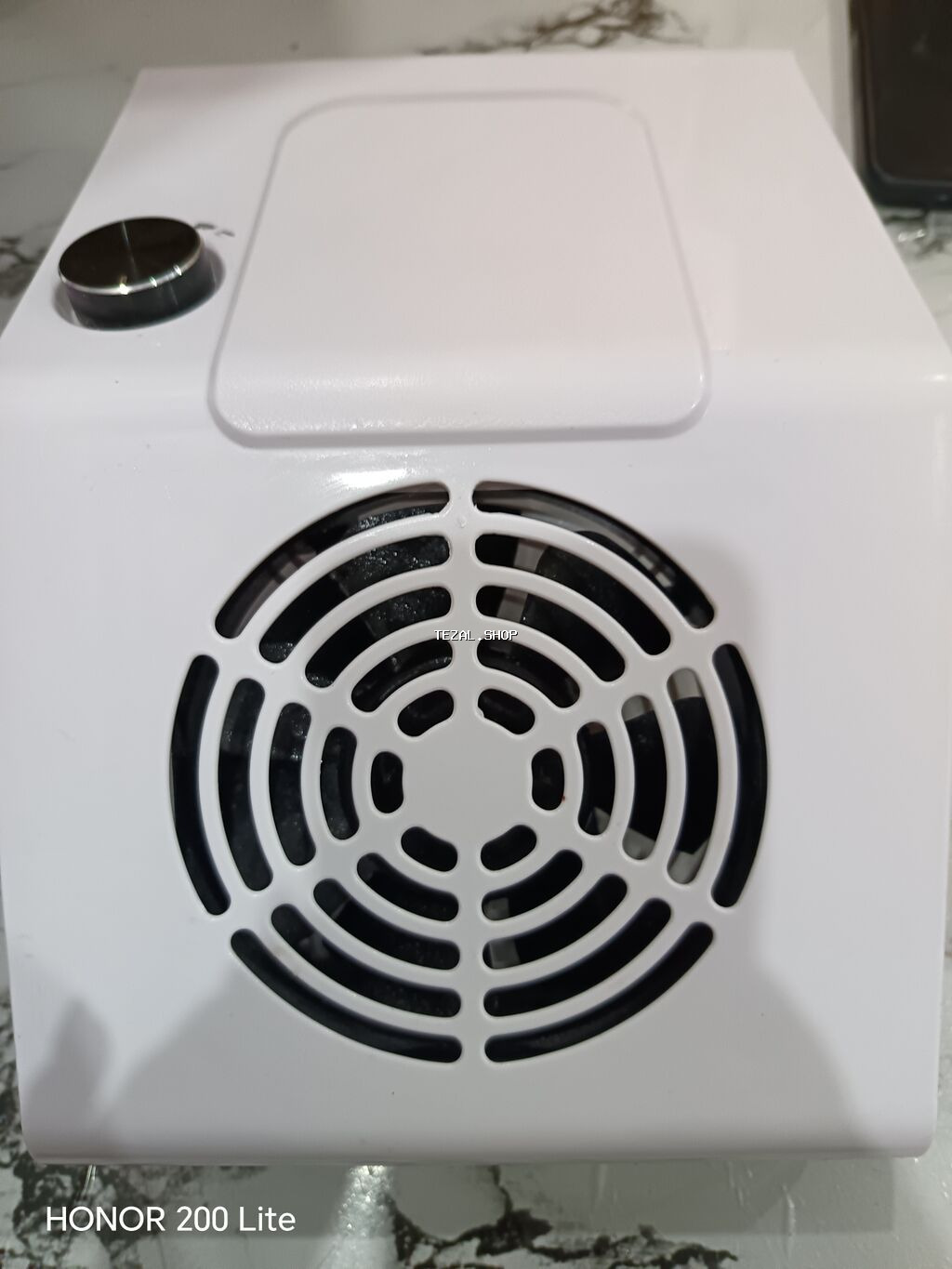 Manikür üçün toz soran stolüstü aspirator - Rəng: ağ - Korpus: möhkəm