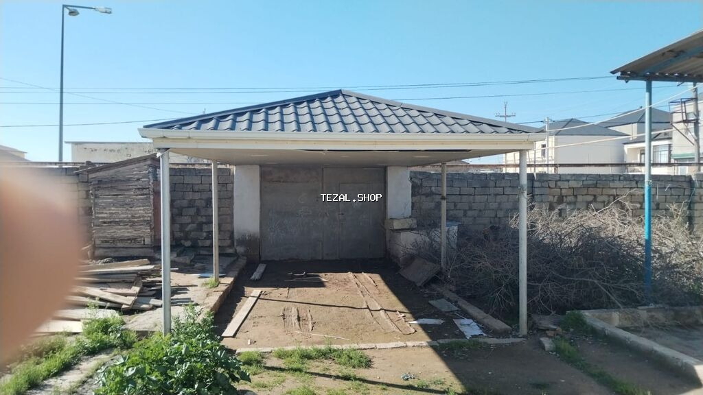 Metall kirəmit örtüklü manqalxana/eyvan dam konstruksiyası - - şəkil 4