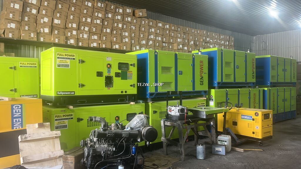 Dizel generatorlar – “FULL POWER / GENPOWER” səssiz kabinetli model