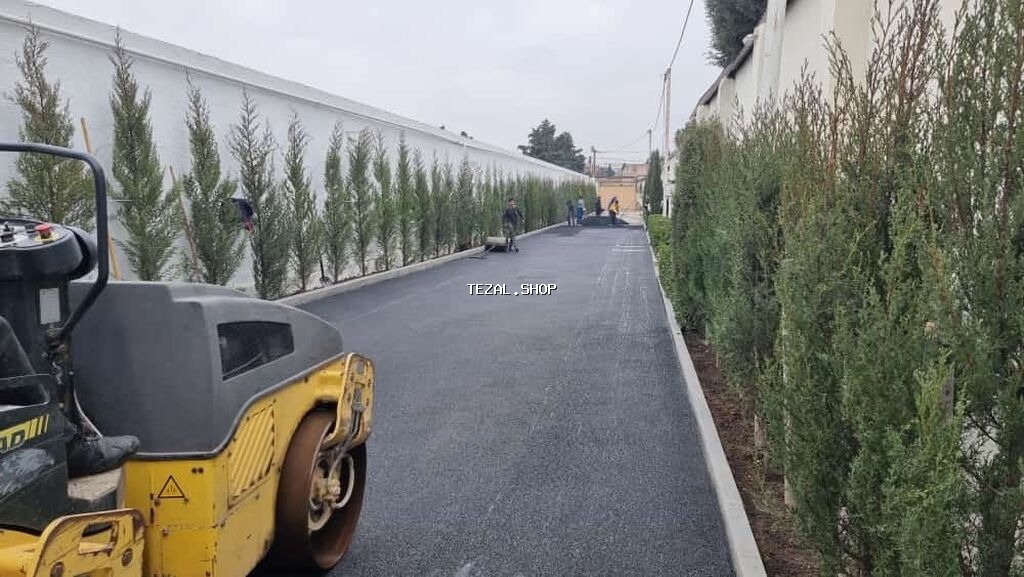 Asfalt işlərinin görülməsi üçün sifariş verə bilərsiniz. Qiymətlər