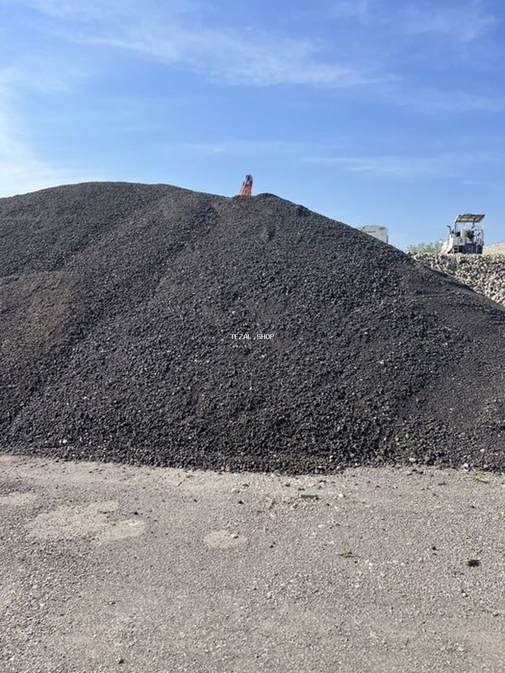 Asfalt qaşıntısı frez işlərinin görülməsi. Qaşıntı asfalt maşınla və - şəkil 3