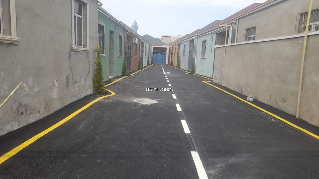 Asfalt islerinin görülməsi. Mehle ici, yollar,bina heyetleri, ofis - şəkil 3