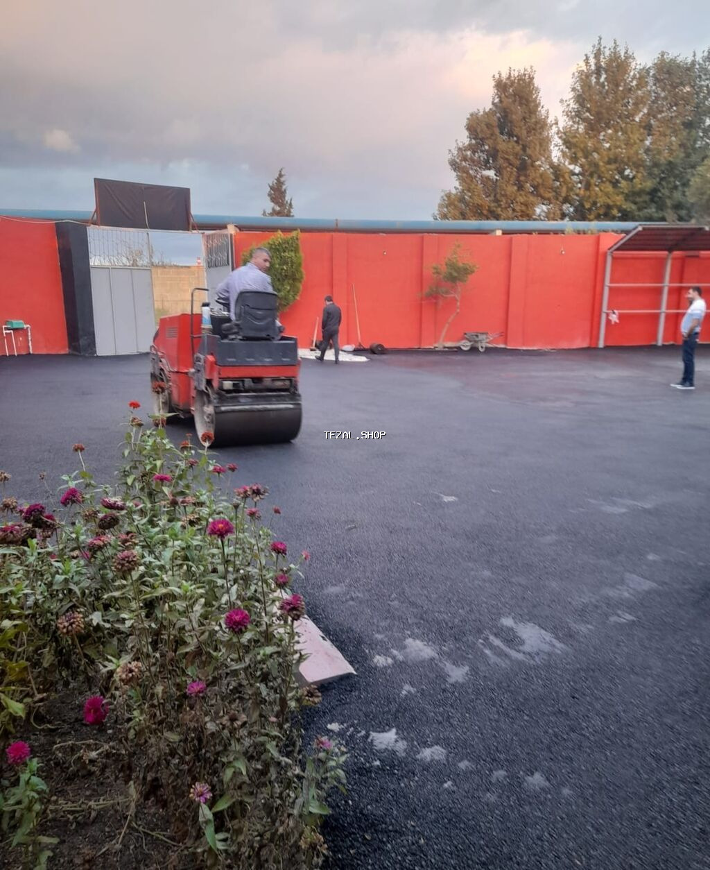 Asfalt islerini gorulmesi mehle daxili yollar abyektler bina saheleri