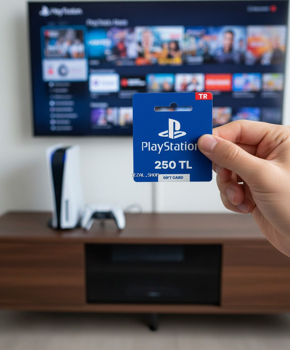 Turkiye Regionuna Uygun🇹🇷 Ps Gift Card (Hediyye Karti) Ps Store