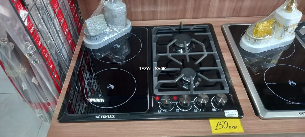 Qarışıq sobası Quraşdırılan, 4 gözlü