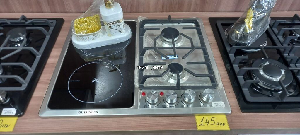 Qarışıq sobası Quraşdırılan, 3 gözlü