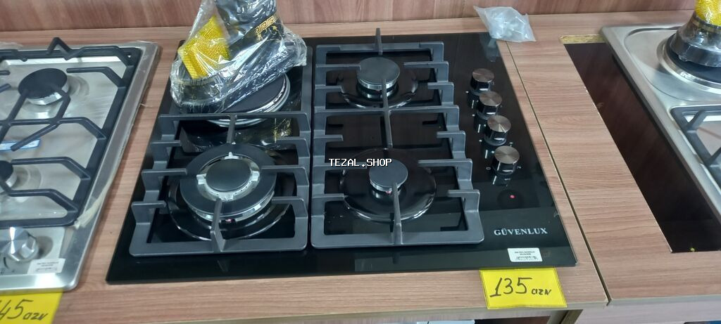 Qaz sobası Quraşdırılan, 4 gözlü