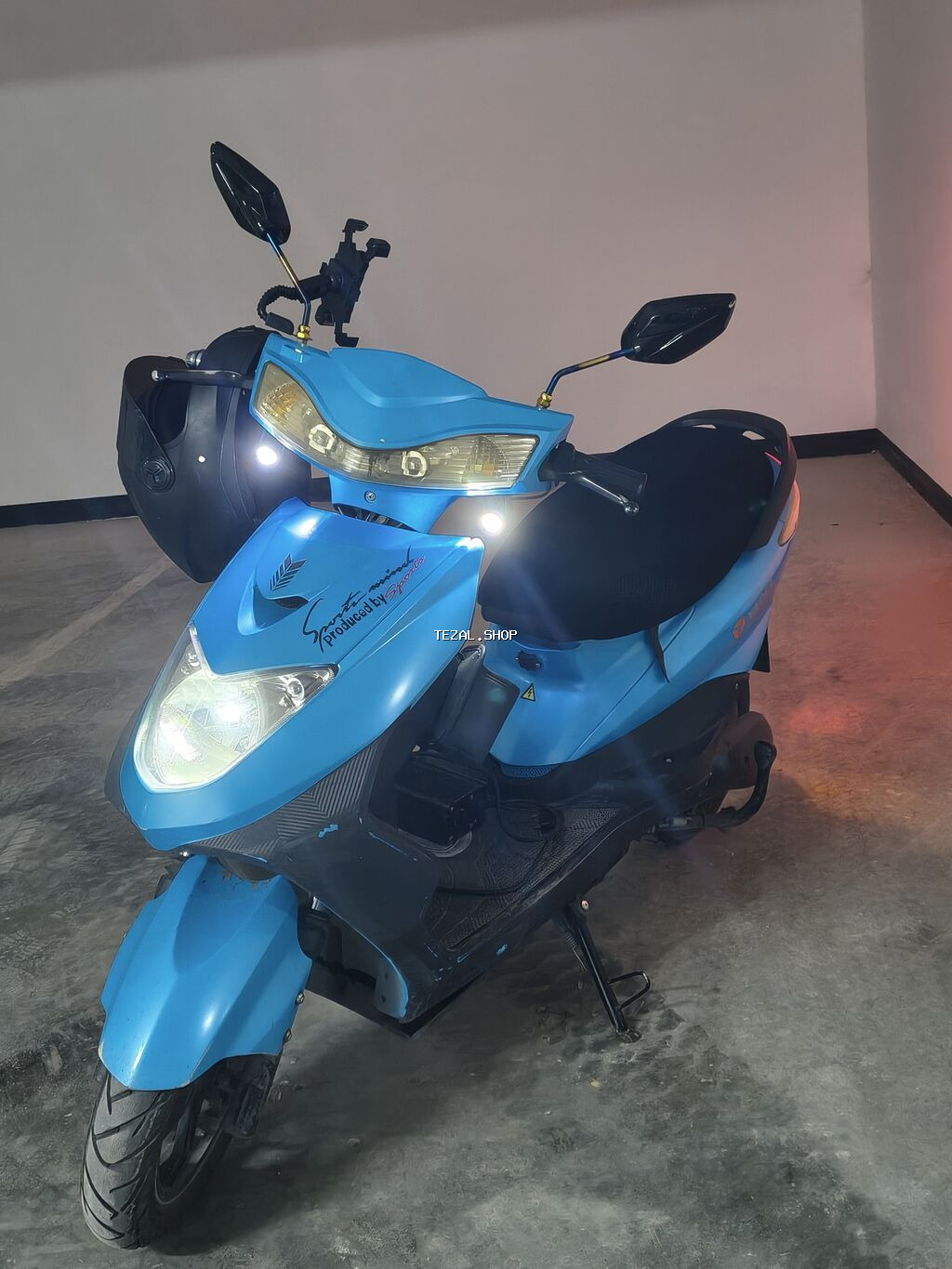 Scooter qiymətinə elektronik moped.yeni köçdüyüm evde zaryatkaya - şəkil 2
