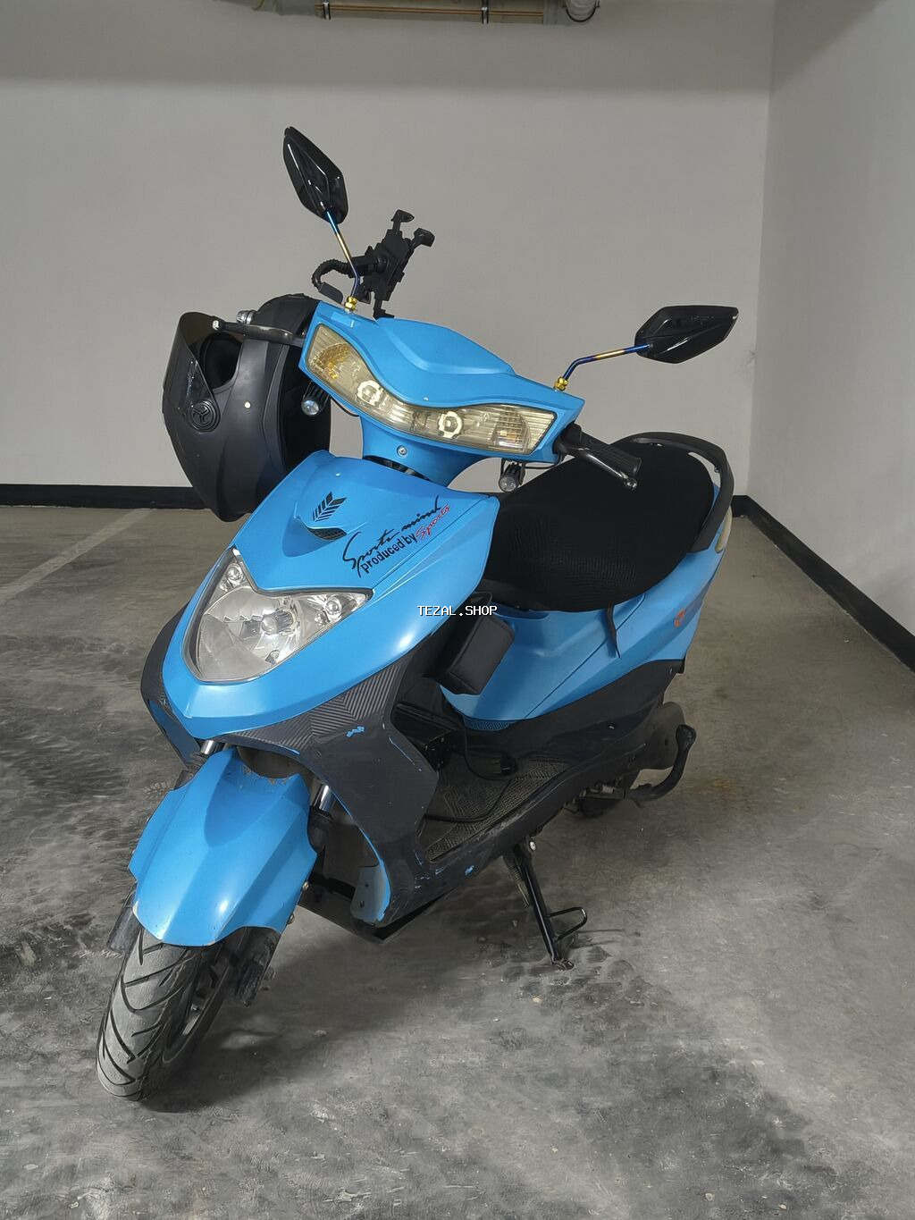 Scooter qiymətinə elektronik moped.yeni köçdüyüm evde zaryatkaya - şəkil 4