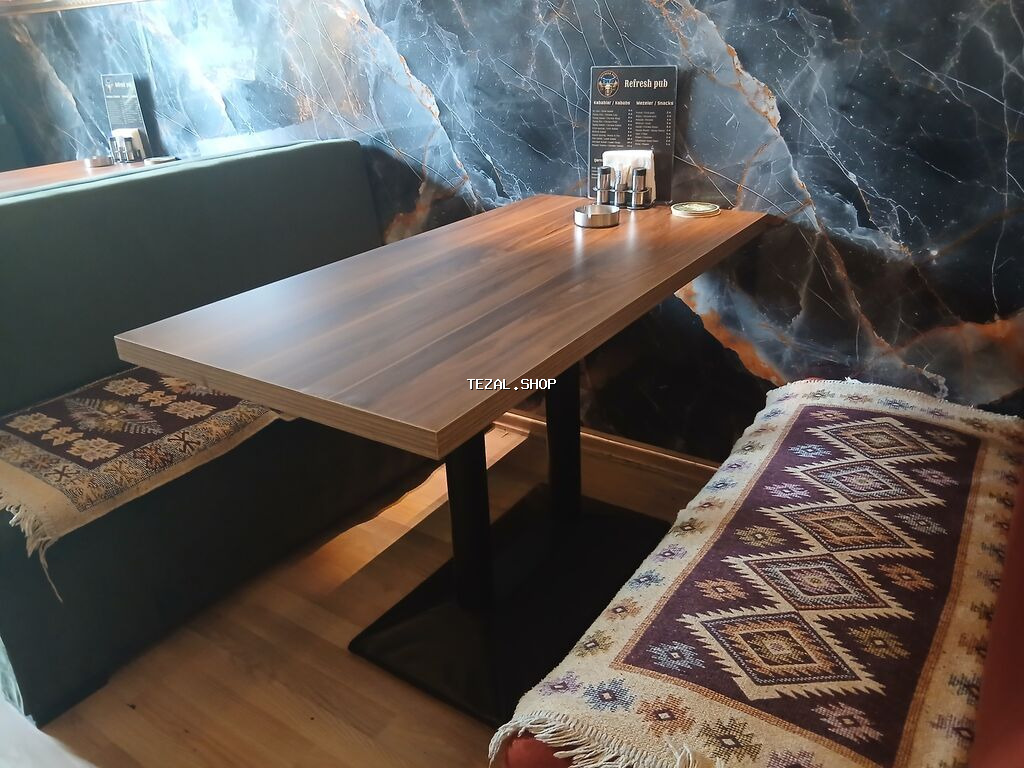 Düz masa, Açılmayan, Teksturalı laminat - şəkil 2