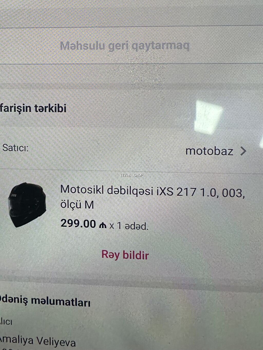 Kask 2-3 defe istifade olunub - şəkil 5