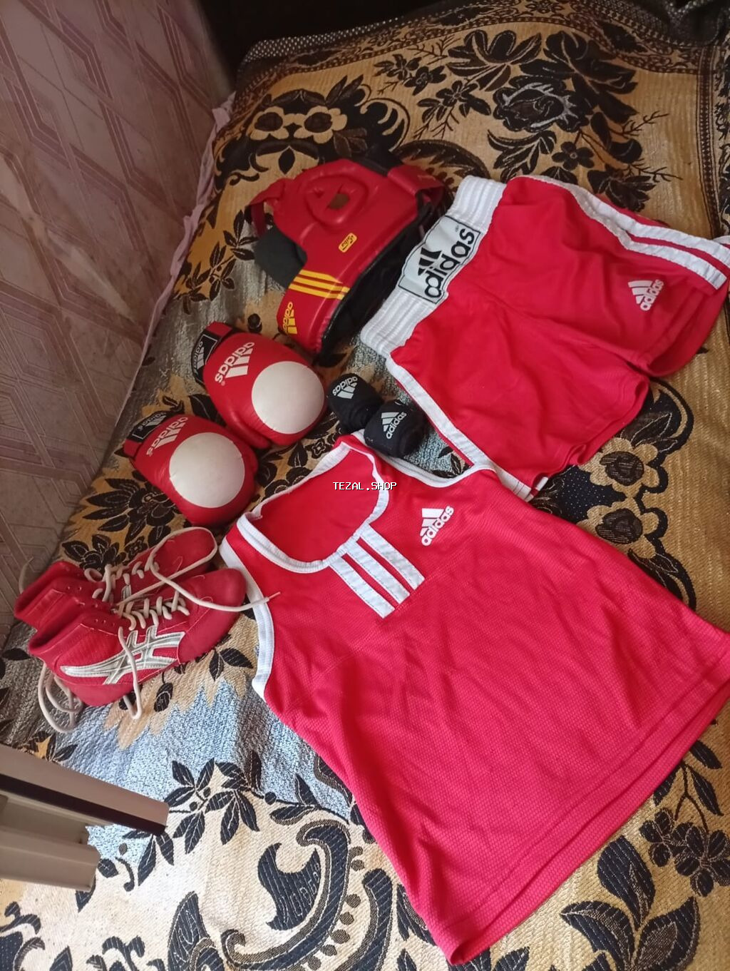 İdman dəsti, Adidas, Standart, rəng - Qırmızı