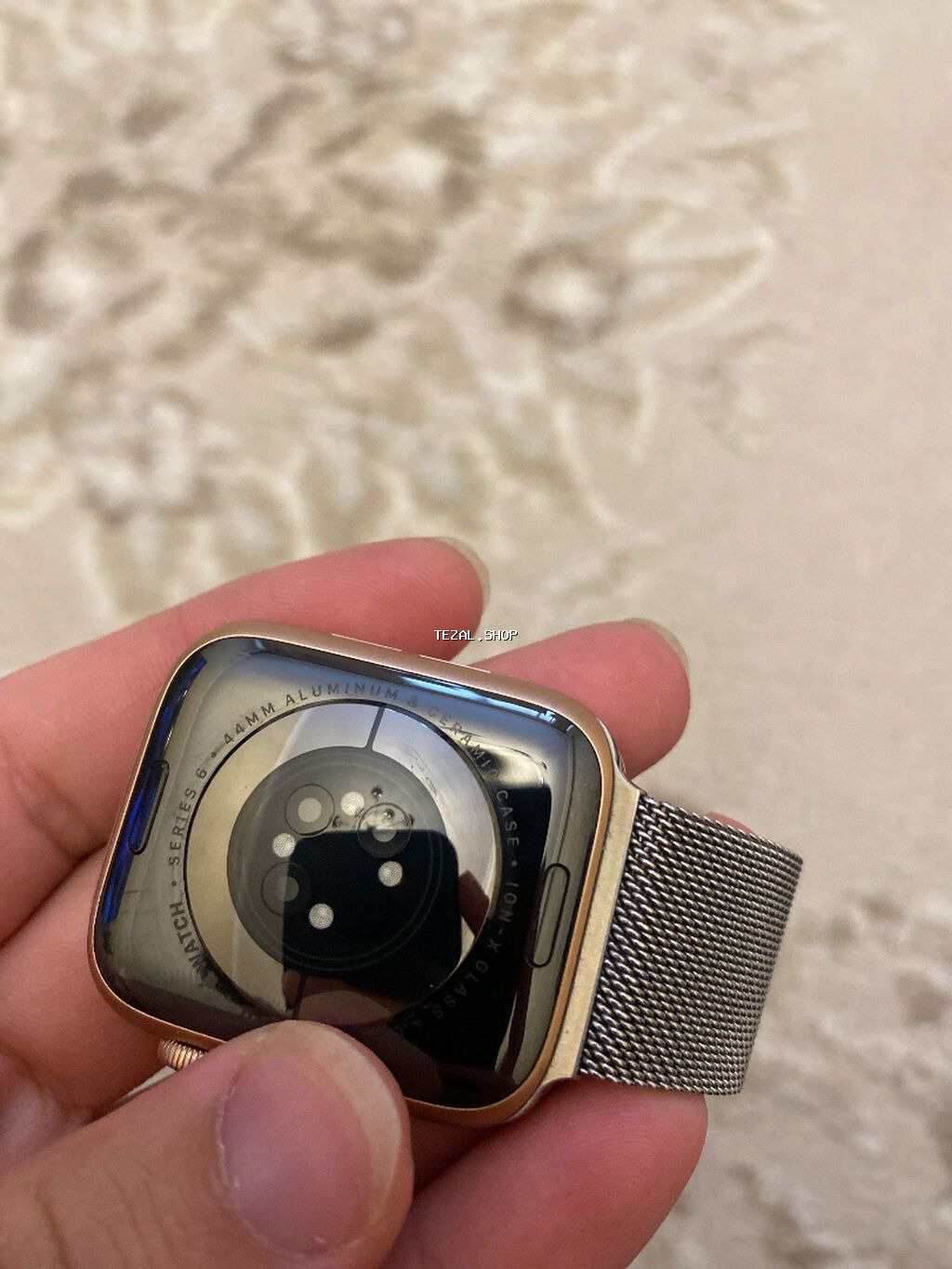 İşlənmiş, Smart saat, Apple, Sensor ekran, rəng - Qızılı