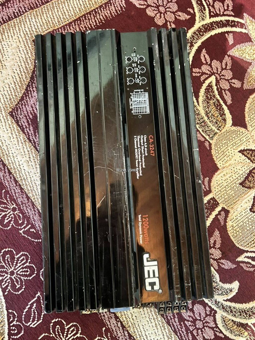 JEC CA-3247 avtomobil gücləndiricisi - Güc: 1200 watts (yazılı) -