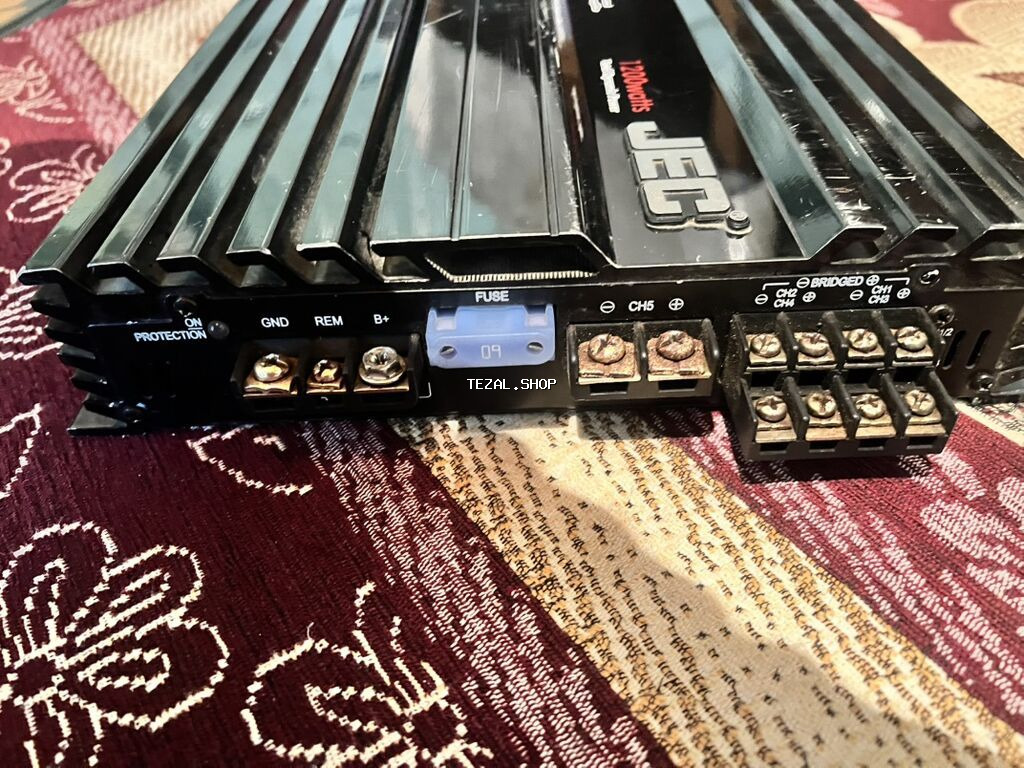 JEC CA-3247 avtomobil gücləndiricisi - Güc: 1200 watts (yazılı) - - şəkil 2