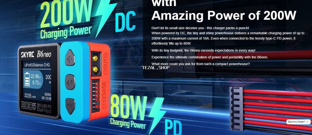 Orginal Sky RC Imax B6 Smart Balance lipoLi-ionni-mh - şəkil 2