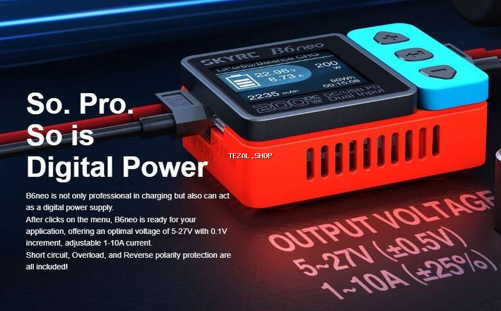 Orginal Sky RC Imax B6 Smart Balance lipoLi-ionni-mh - şəkil 5