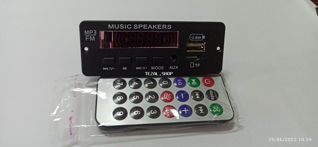 MP3 modul masin ve ya diger yerlerde istifade edile biler