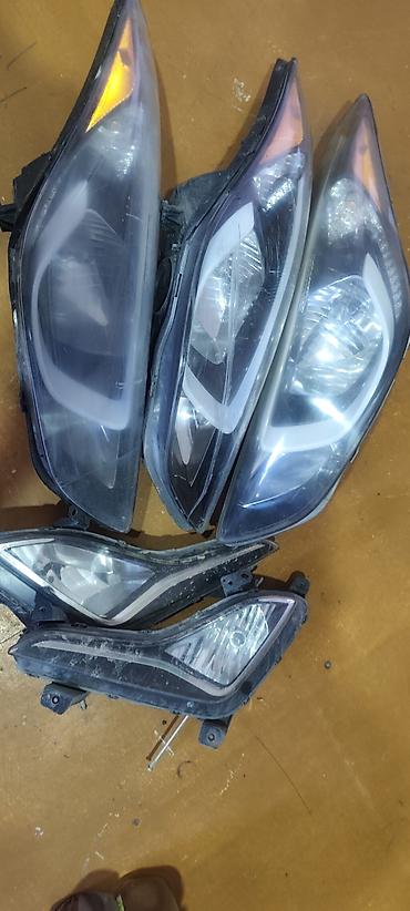 Komplekt, Yaxın və uzaq vuran işıqlar Hyundai, 2014 il, Orijinal - şəkil 4