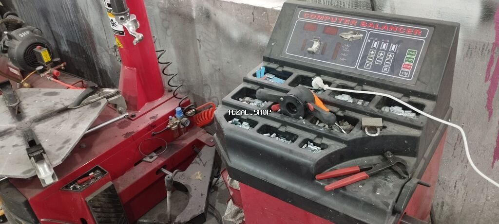 Avtoşin servisi üçün avadanlıqlar komplekti - Şin söküb-taxma - şəkil 2