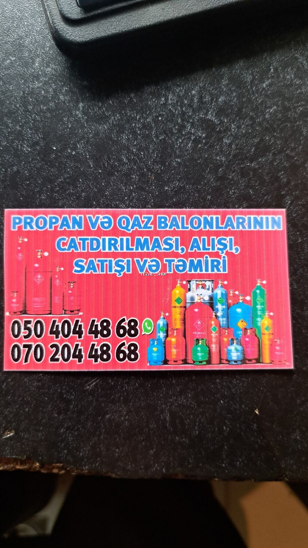 Qaz balonu, Propan (məişət), Reduktorsuz - şəkil 3