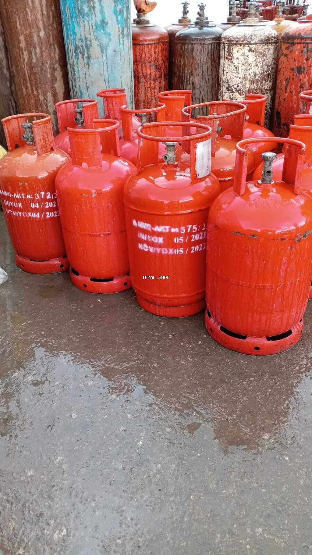 Qaz balonu, Propan (məişət), Reduktorsuz - şəkil 4