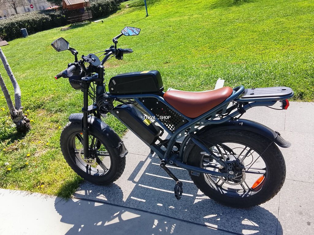 Motor 1000w Batareya 48w 15 amper 2eded Eko rejim məsafə 150m Komfort - şəkil 4