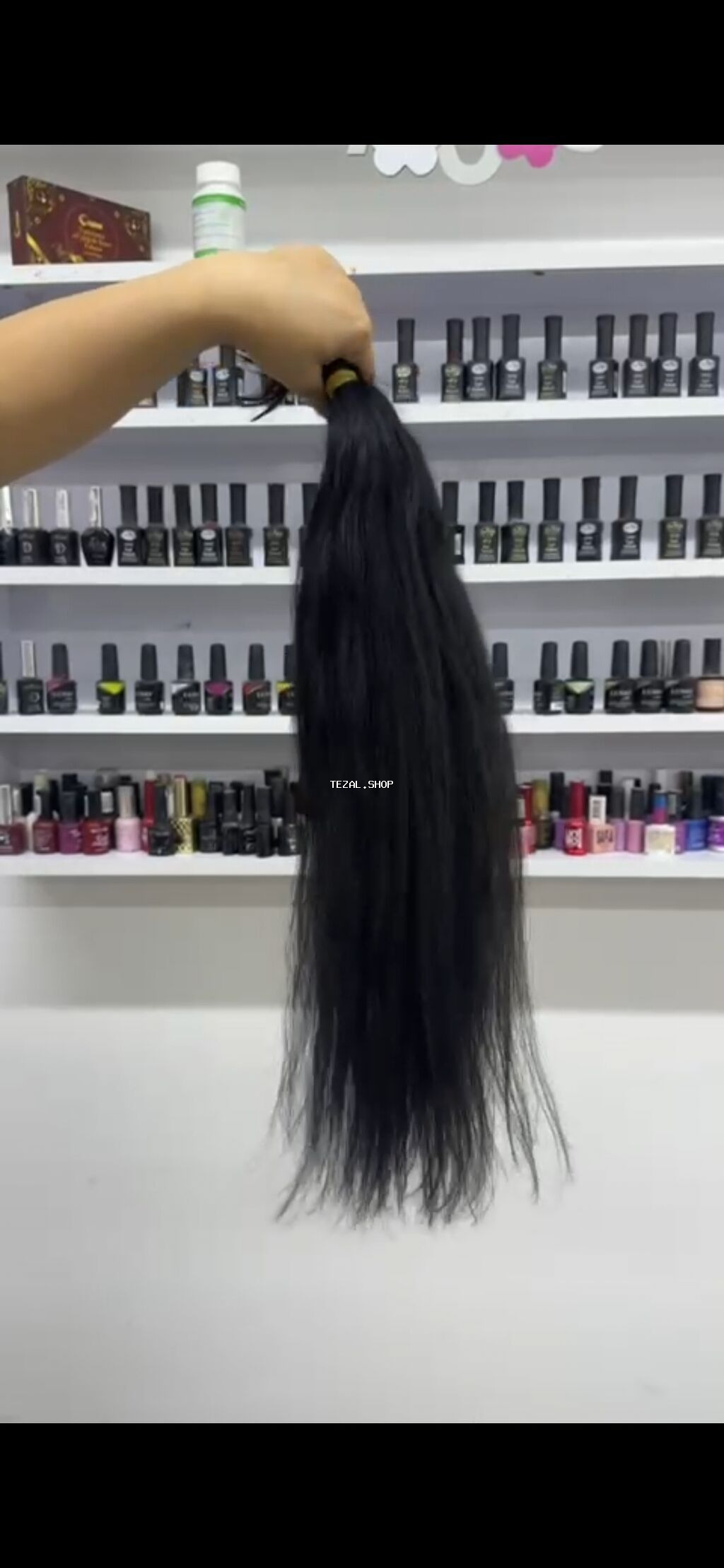 Taxma saçlar, Təbii