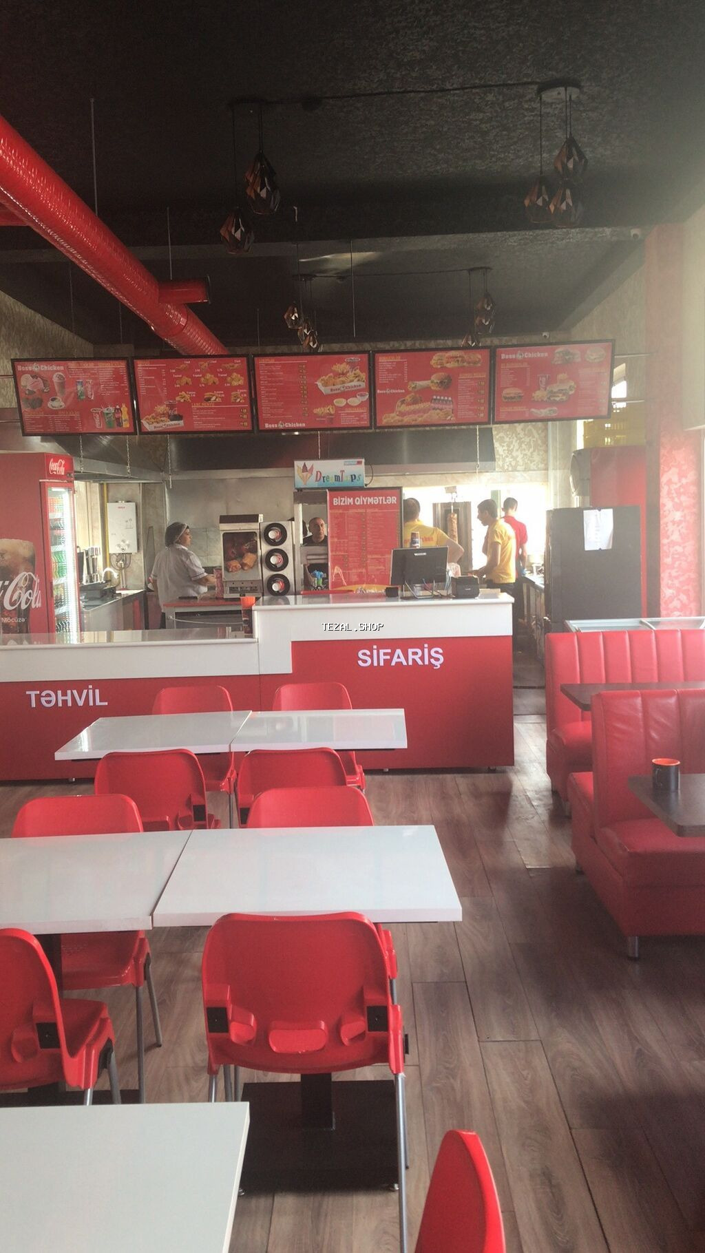 Dönər aparatı 4 və 3 ğözlü işlək vəziyyətdə. Əlavə məlumati telefonla - şəkil 3