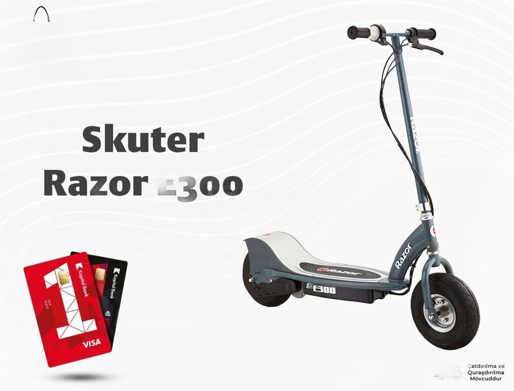 Elektrikli skuter Razor E300Elektrikli skuter Razor E300 🏷️Outlet