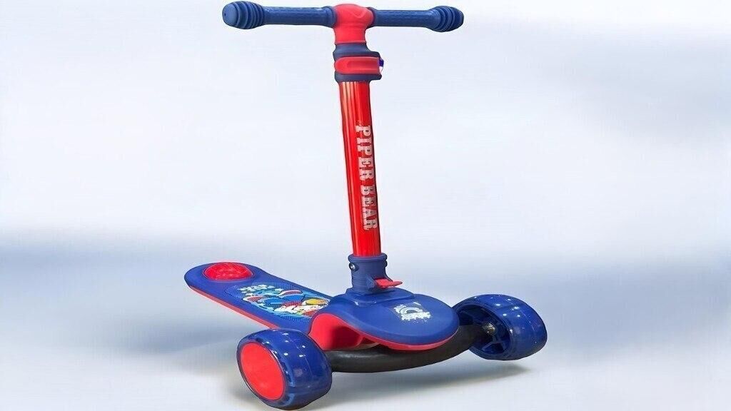 Uşaq skuteriXüsusiyyətlər: Üç təkərli sabit konstruksiya – balansa