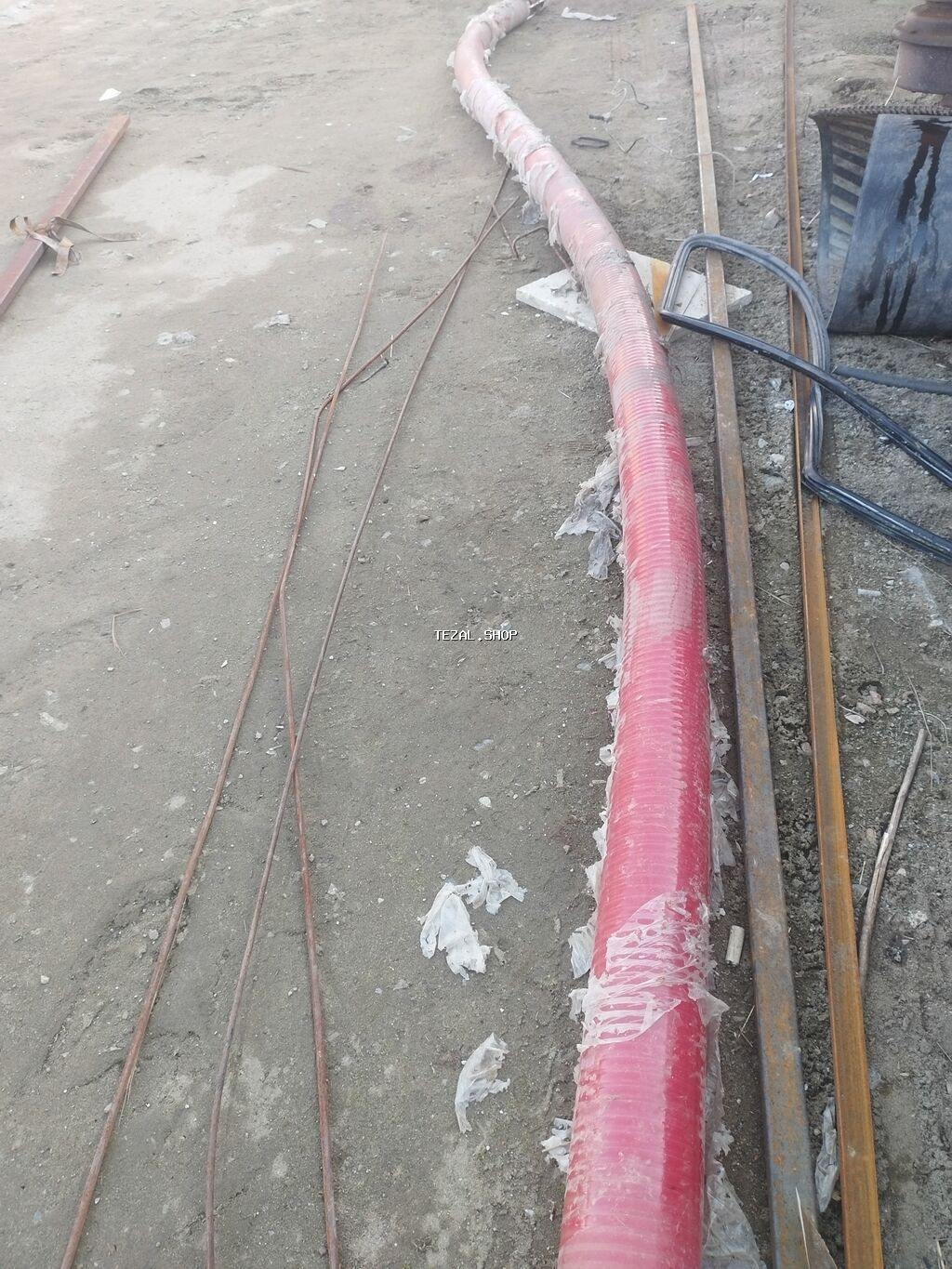 Taxıl yükləmə-boşaltma şneki (avtomobil kuzovuna quraşdırılan) -