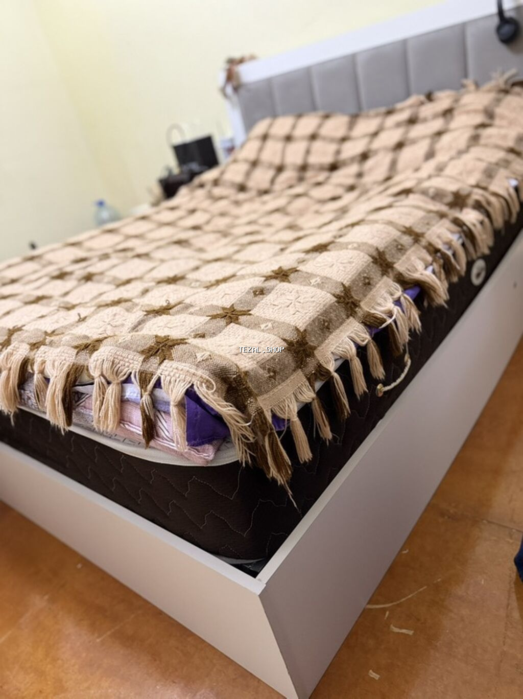 İkinəfərlik çarpayı, Bazalı, Matrassız, Siyirməsiz - şəkil 2