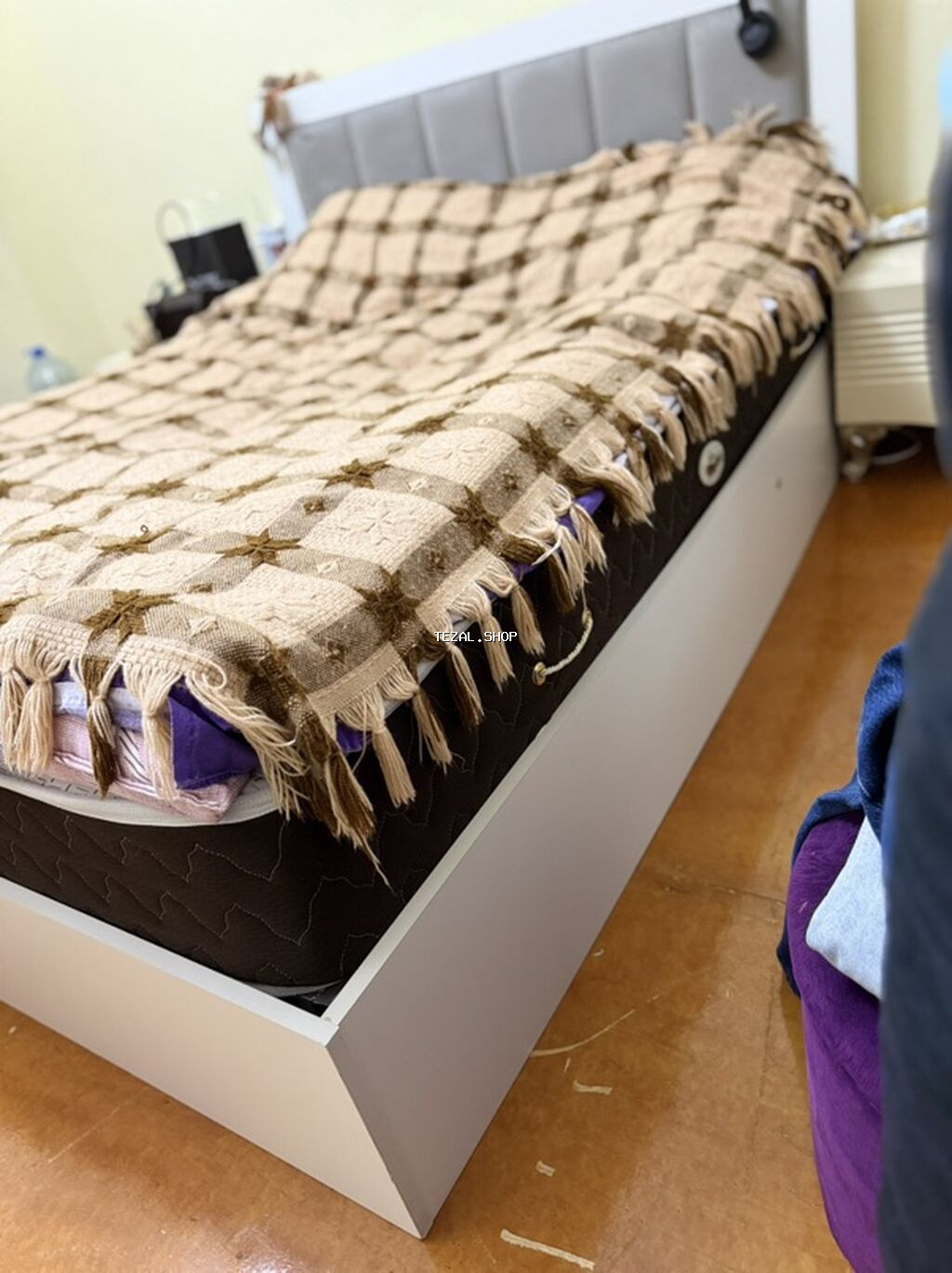 İkinəfərlik çarpayı, Bazalı, Matrassız, Siyirməsiz - şəkil 3