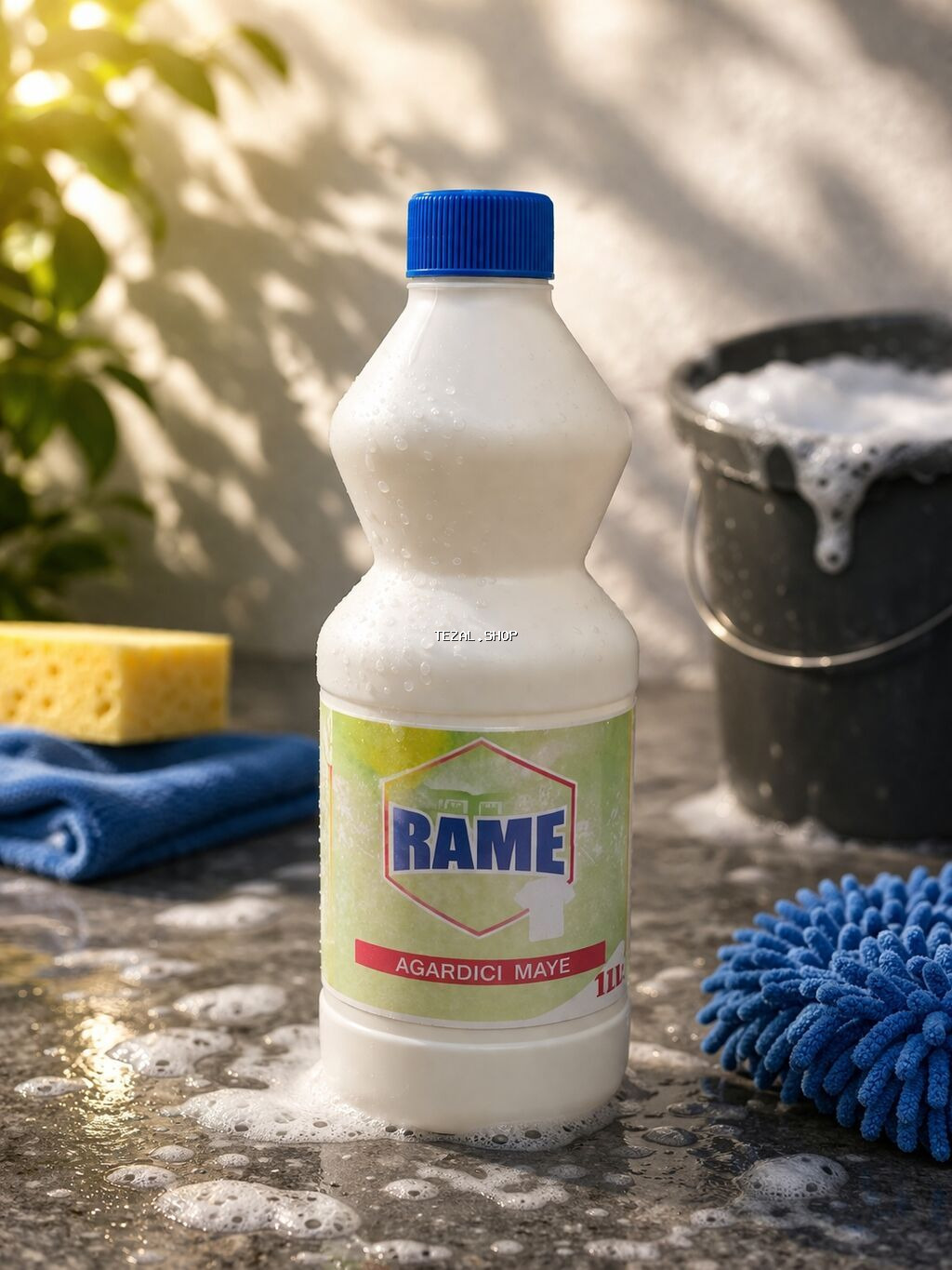 Məişət təmizliyi üçün mayelər dəsti - Mavi maye: Restoranlar üçün