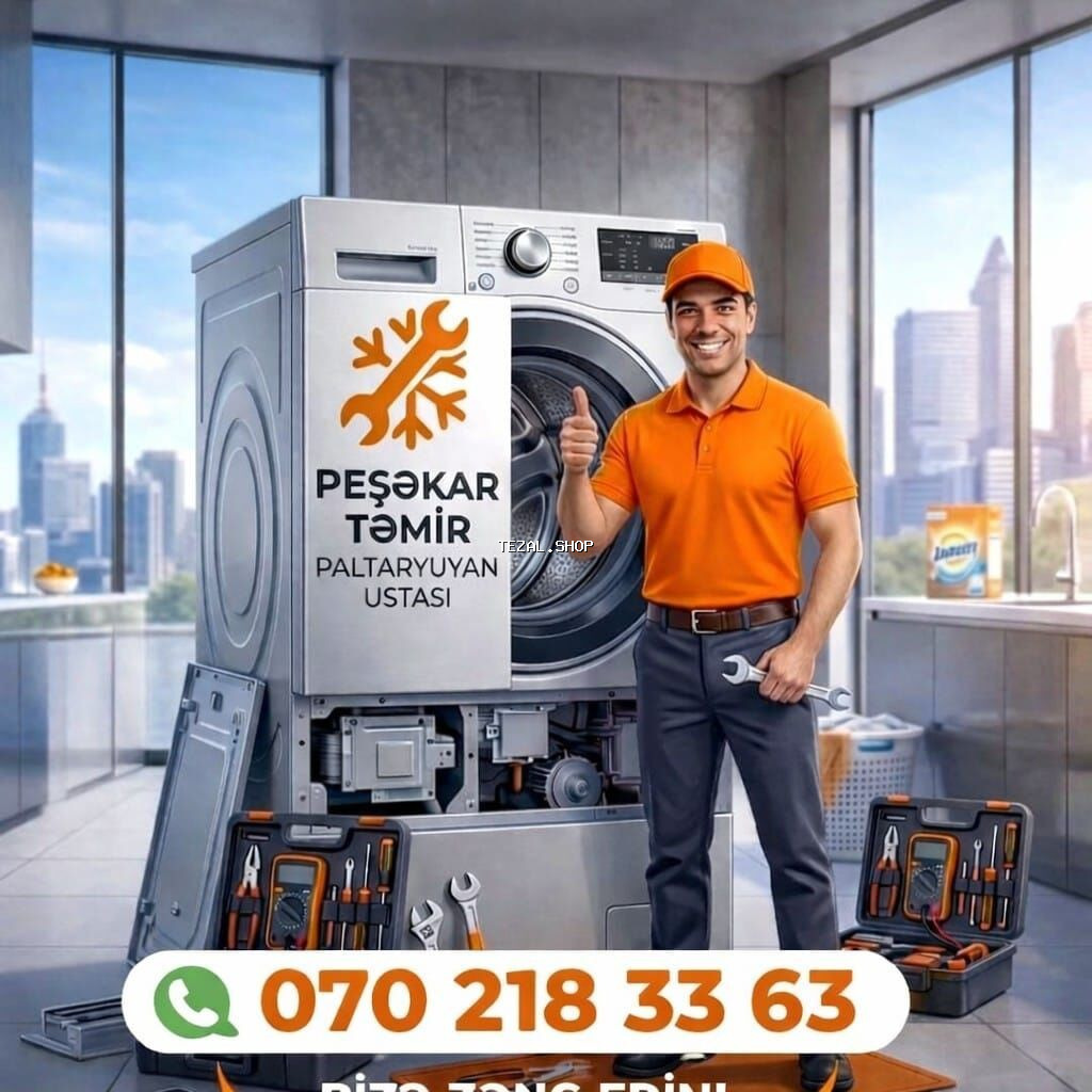 Paltaryuyan təmiri Qabyuyan təmiri Qabyuyan ustasi paltaryuyan maşın - şəkil 5