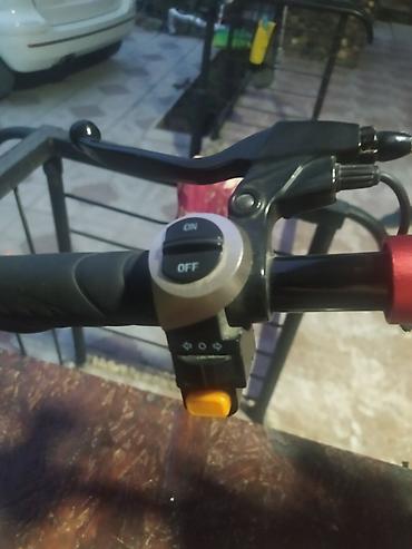 Elektrik skuter – oturacaqlı, işıqlı, güclü model - Güclü ön far və - şəkil 5