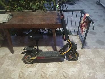 Elektrik skuter – oturacaqlı, işıqlı, güclü model - Güclü ön far və - şəkil 3