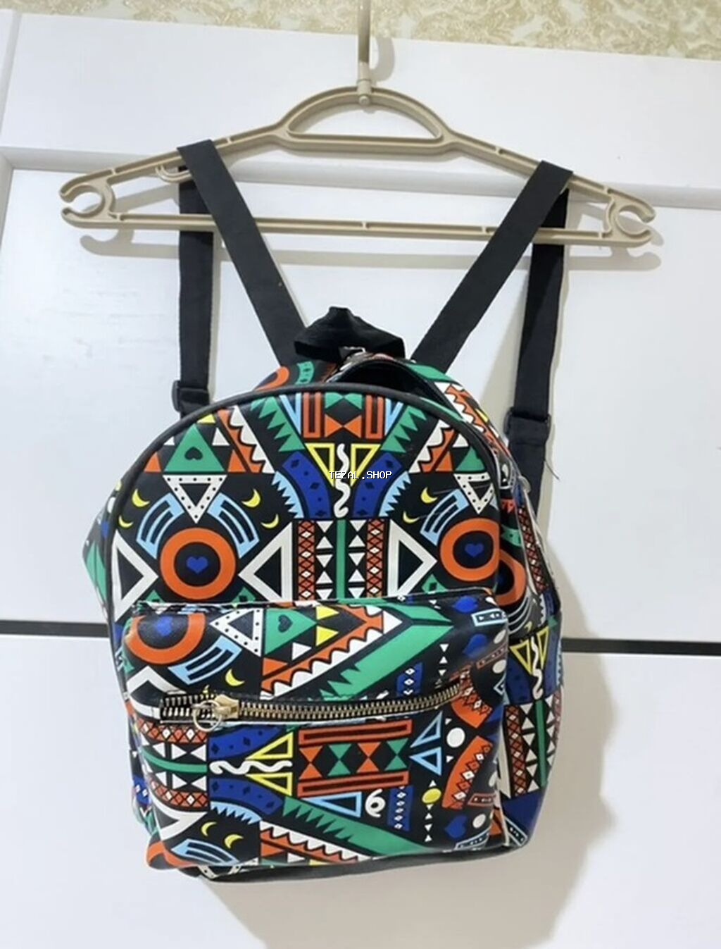 Uşaq üçün gündəlik Rəngli naxışlı mini bel çantası (backpack) -