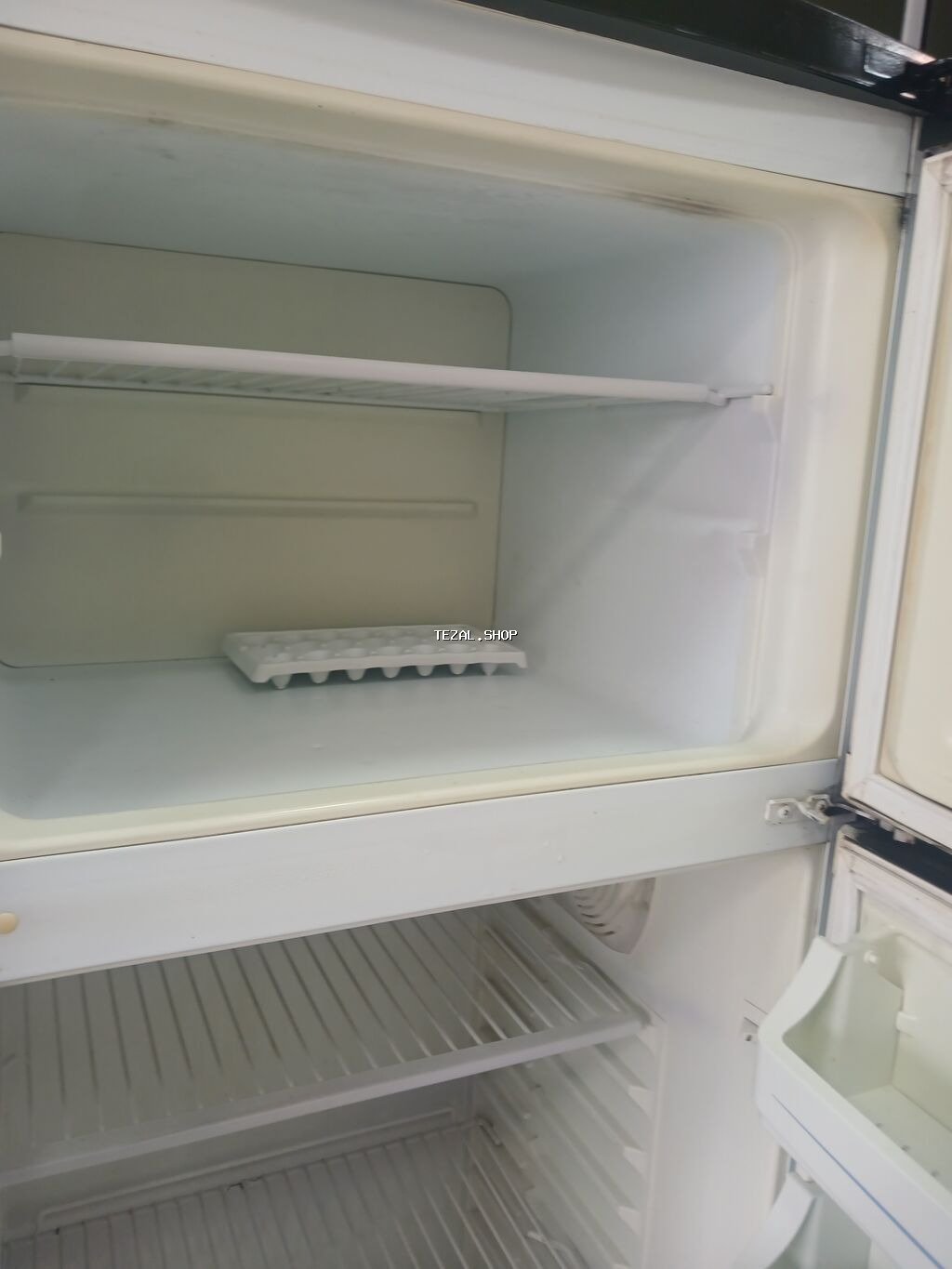 İşlənmiş 2 qapılı Beko Soyuducu Satılır, rəng - Ağ, Təkərli - şəkil 3