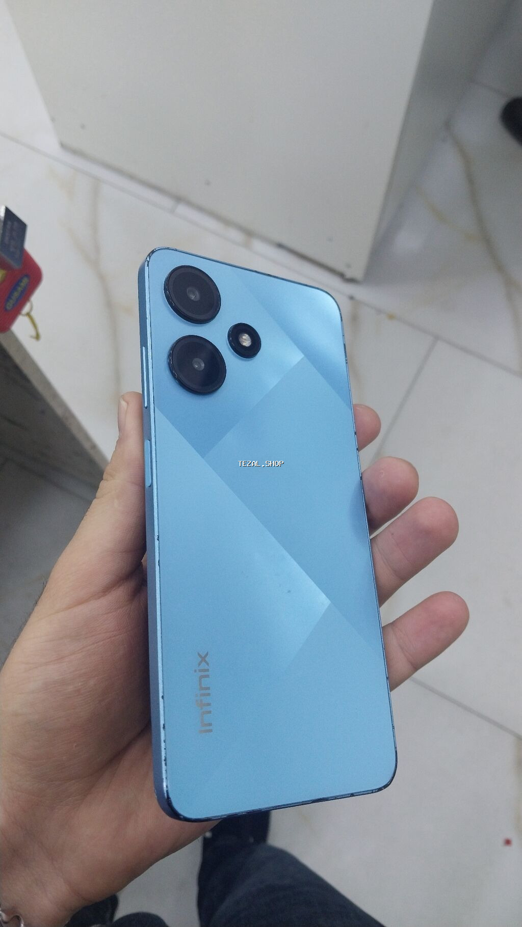 Infinix HOT 30i, 128 GB, rəng - Mavi, Face ID - şəkil 2