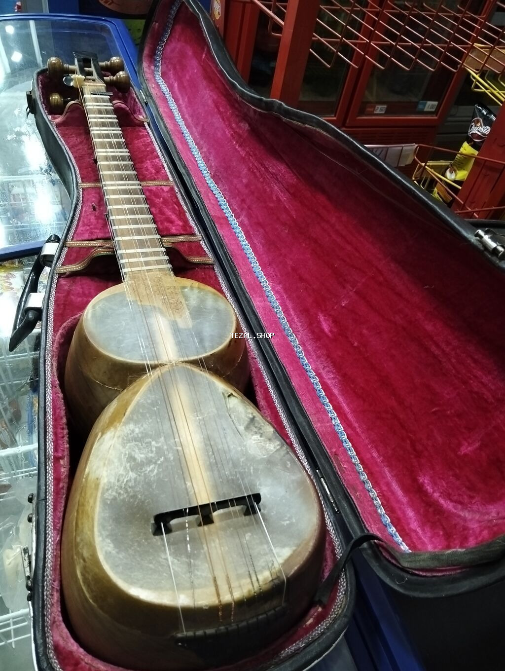 Məhsul: Ud qutusunda tar (Azərbaycan milli simli musiqi aləti) 1977 çi - şəkil 2