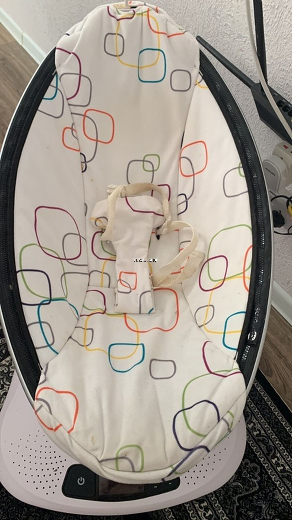 4moms markalı bu avtomatik uşaq yelləncəyi, körpələr üçün rahat və - şəkil 2