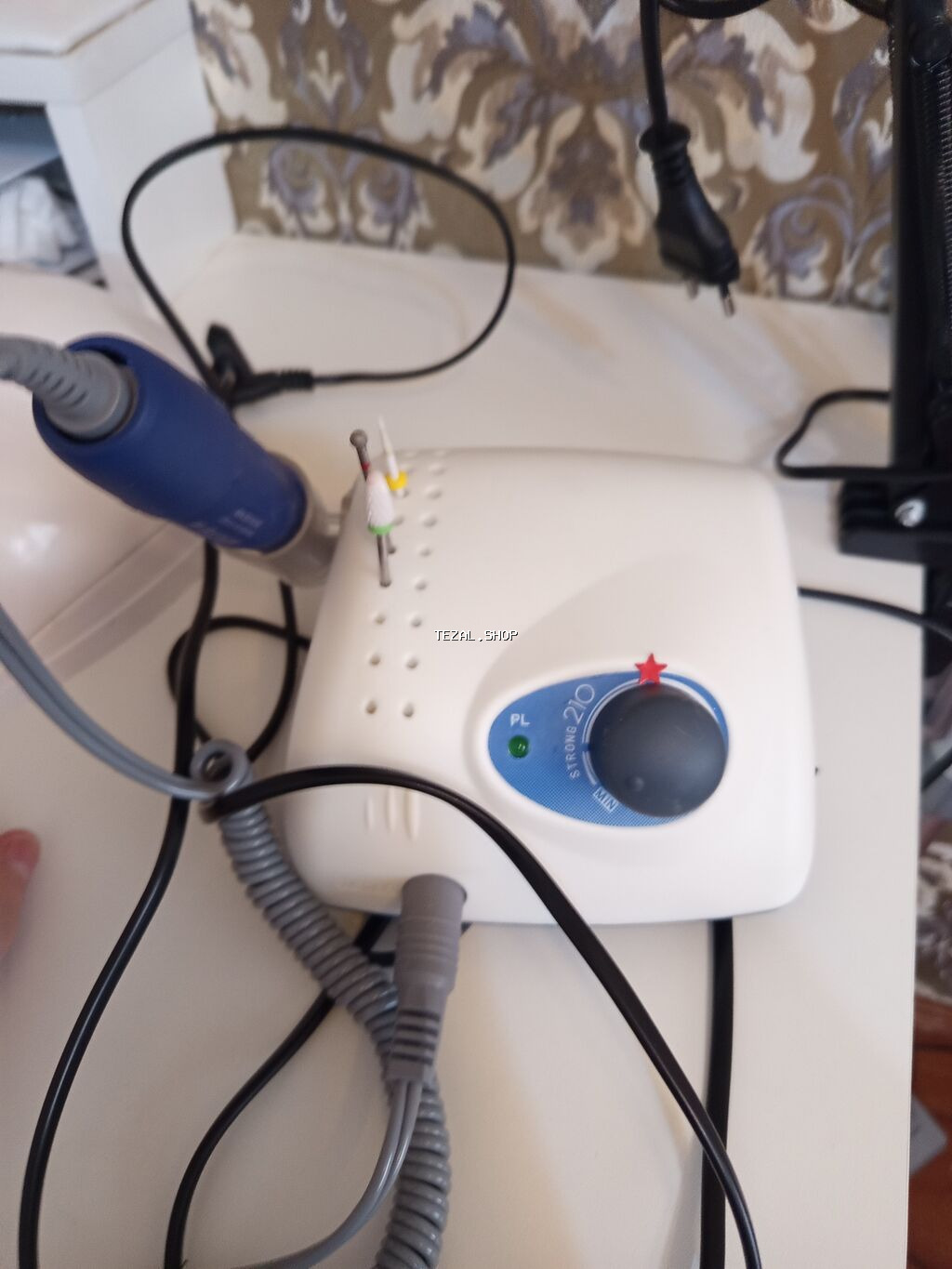 Manikür-pedikür üçün frez aparatı – Strong 210 - Güclü və səssiz